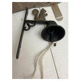Cast-iron squirrel bell