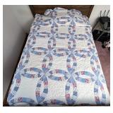Quilted bedspread