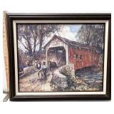 Leslie cope framed print