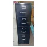 Filing cabinet black