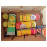 Vintage tennis balls