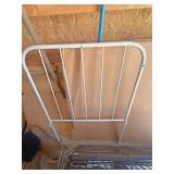 Cast iron headboard