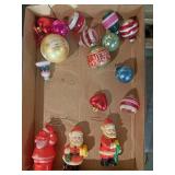 Vintage Christmas bulbs and others