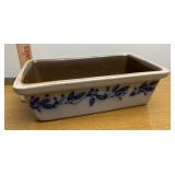Rowe pottery Loaf pan