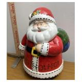 Santa cookie jar