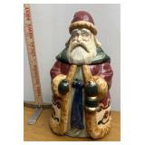 Santa cookie jar
