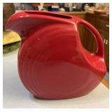 Red fiesta pitcher