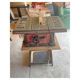 10 inch table saw on stand
