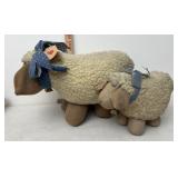 Hand crafted zanesville hallmark sheep