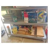 Contents of shelves