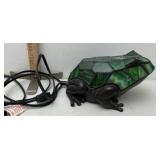Tiffany style light up frog