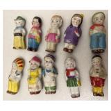 Small bisque figurines
