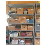 Metal shelving