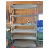 Metal shelving
