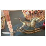 Brass Rockinghorse