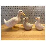 Pottery ducks