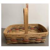 Longaberger basket signed by Dave
