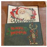 Christmas doormats