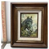 Leslie Cope framed oil painting