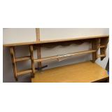 Oak shelf