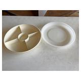 Tupperware vegetable tray