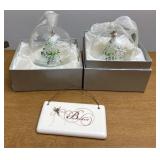 Lighted  Christmas ornaments
