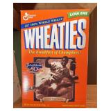 Jackie Robinson empty Wheaties box