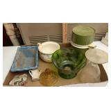 Miscellaneous glass pottery more