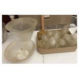 Glass bowl set