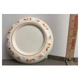 Longaberger pottery candy corn candle holder