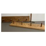 2 Longaberger peg shelves