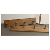 2 Longaberger peg shelves
