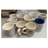 Glass mugs