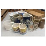 Glass mugs