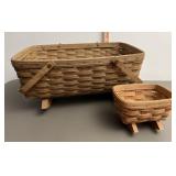 Longaberger Basket cradles