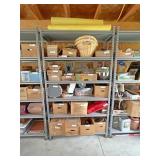 Metal shelving