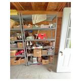 Metal shelving