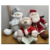 Stuffed santas