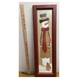 Snowman wall decor