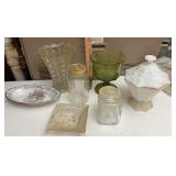 Miscellaneous glassware