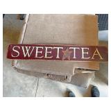 Sweet tea sign
