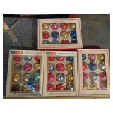 Glass Christmas bulbs
