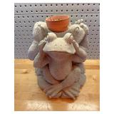 Frog planter