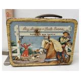 Vintage Roy Rogers and dale Evans metal lunchbox