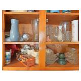 Miscellaneous glassware