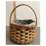 2003 Longaberger Caroling basket