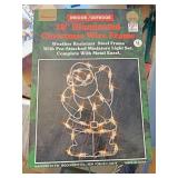 18 inch illuminated Christmas wire frame