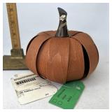 Longaberger Spice small pumpkin prototype