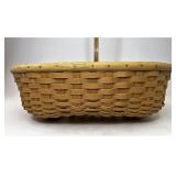 Longaberger Prototype bowl with wooden feet