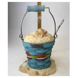 Longaberger CC pail With liner Protector lead